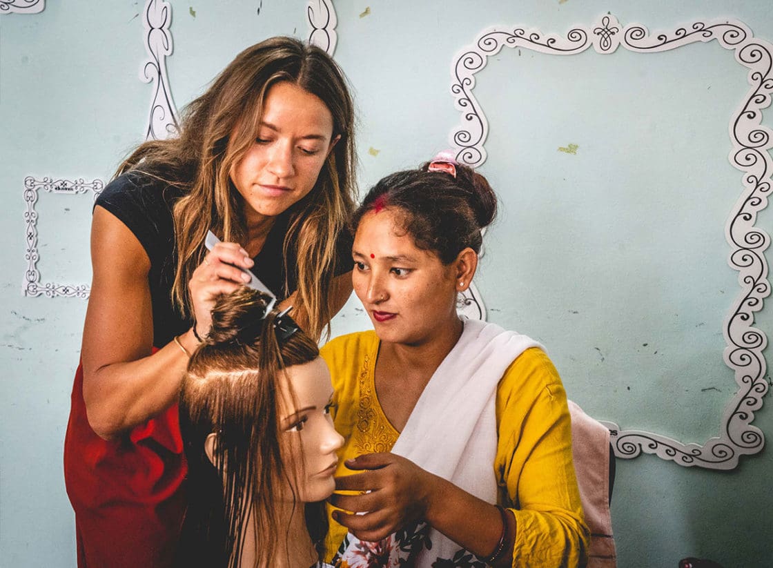 Hairdressers without borders Authentic Beauty Concept United Beauty