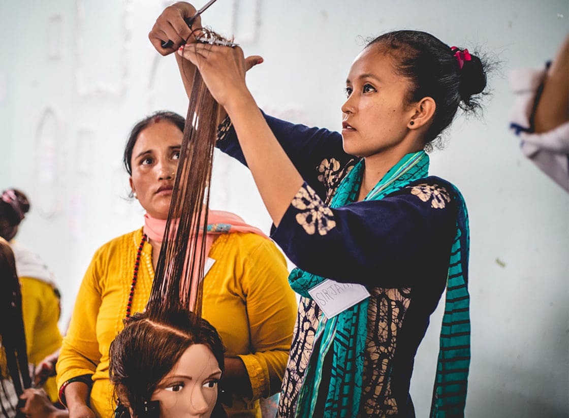 Hairdressers without borders Authentic Beauty Concept United Beauty