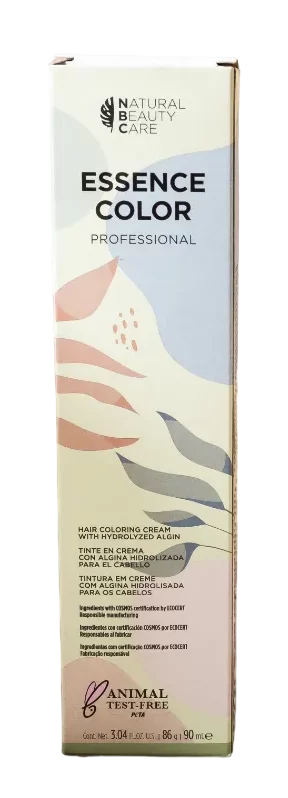 Tinte permanente Natural Beauty Care con ingredientes naturales como moringa, macadamia y quinoa