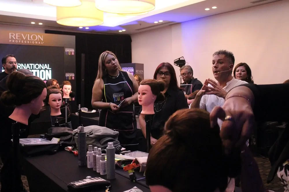 International Education Tour 2025, Revlon Professional México, masterclass,  Manuel Mon