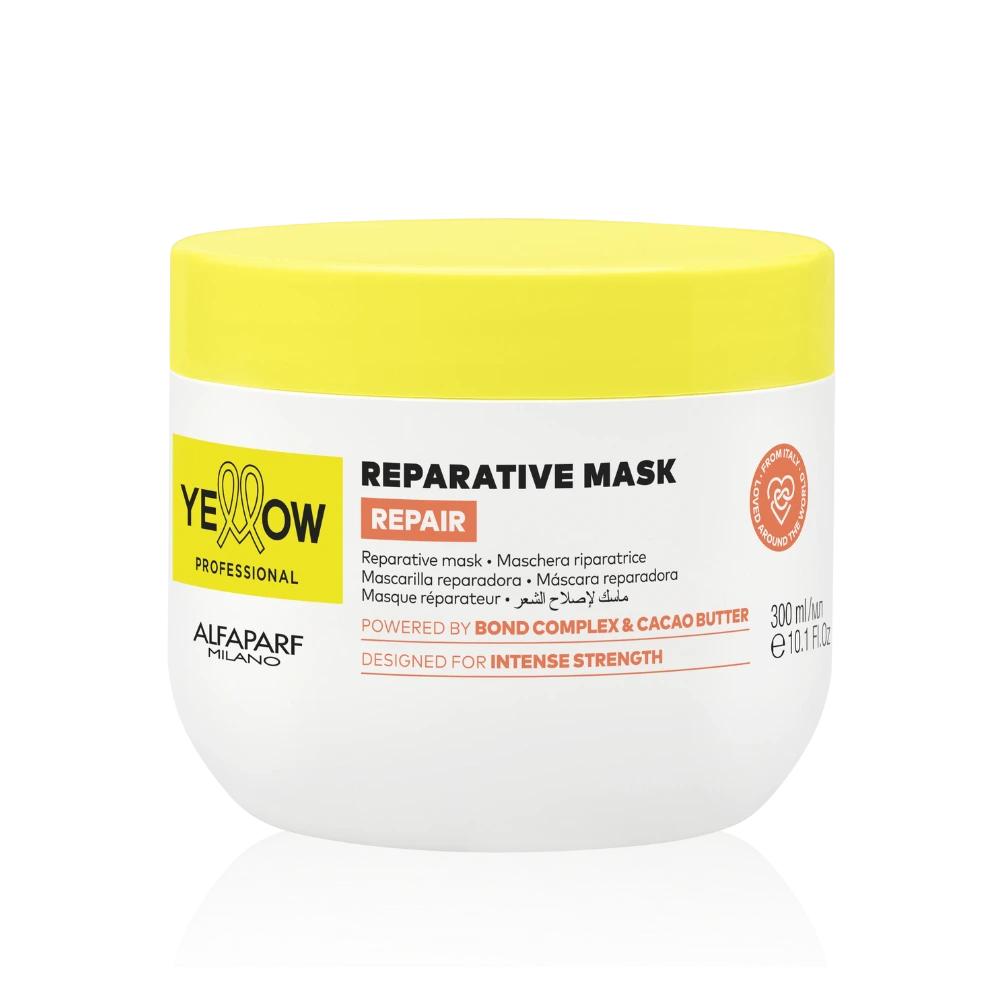 Mascarilla nutritiva intensiva para cabello seco con fórmula de Yellow Professional