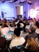 Estilistas mexicanos asisten al curso de Hydragloss rubios con PRAVANA en Academy of Hair