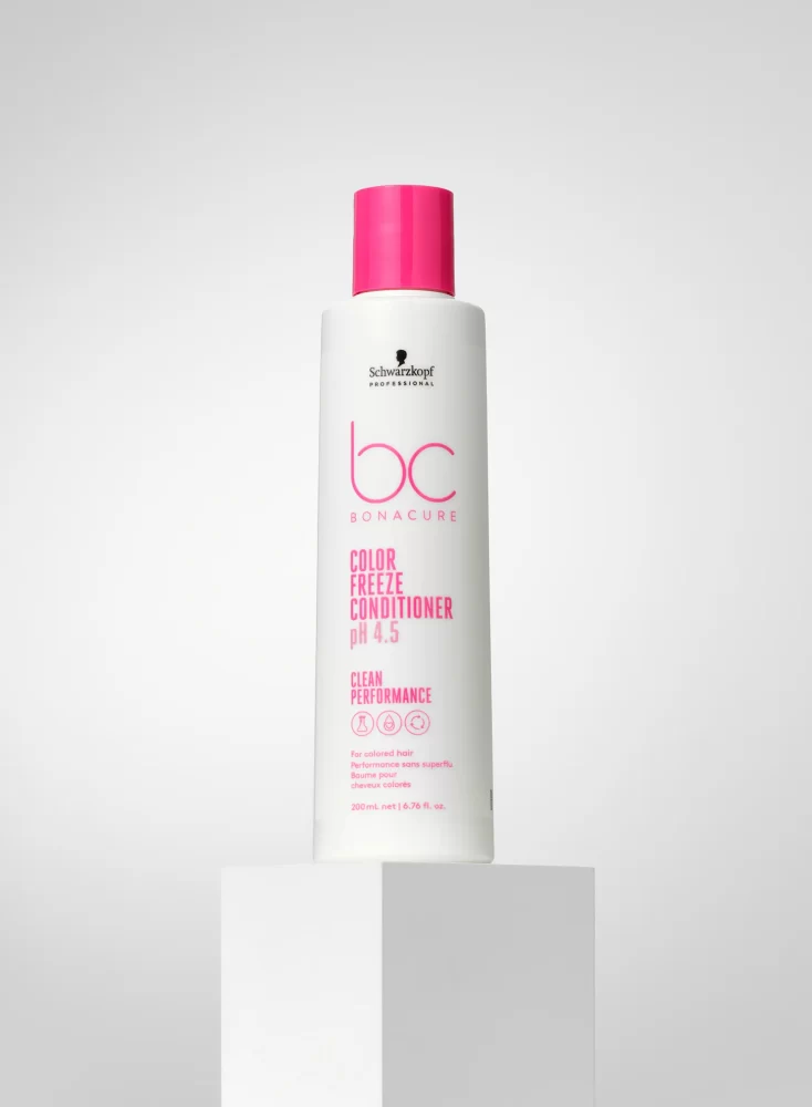 Acondicionador Bonacure Color Freeze pH 4.5 de Schwarzkopf Professional para cabello teñido