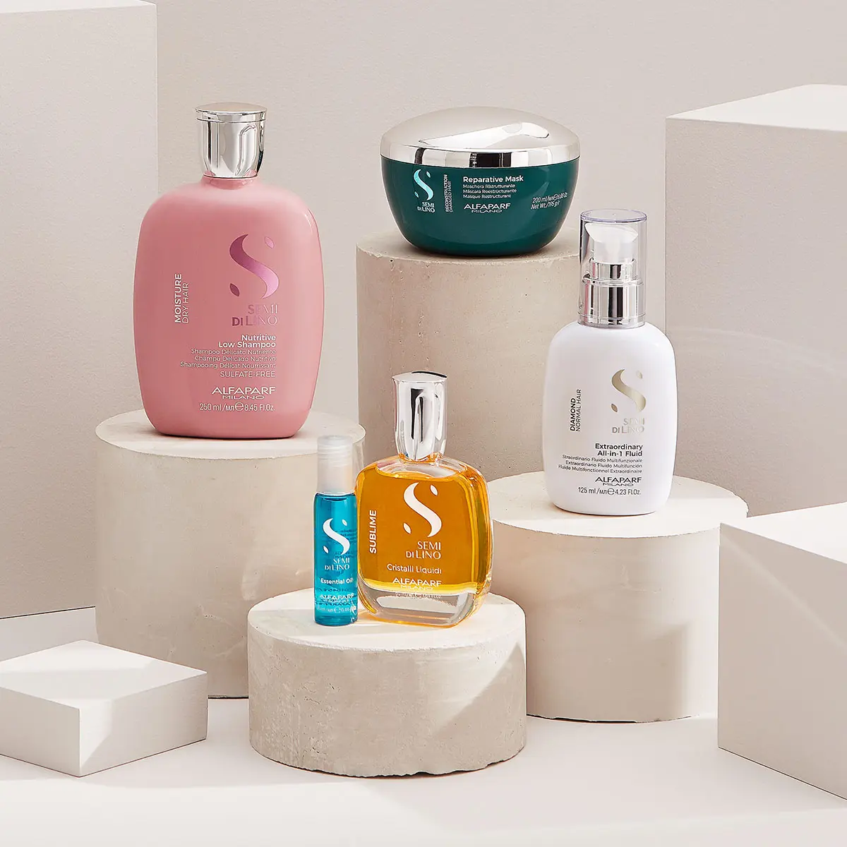 Productos Semi di Lino de Alfaparf Milano Professional