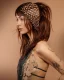 Look de la colección Wonder por Sarah McCulloch en los British Hairdressing Awards con peinado escultórico y acabado artístico.