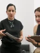 Aspectos del curso Master Colourist impartido por Vivica Davies, en la Academia Alfaparf Milano Professional de Ciudad de México.