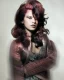Cabello largo con volumen y tonos vino de Third Element de Jo O’Neill